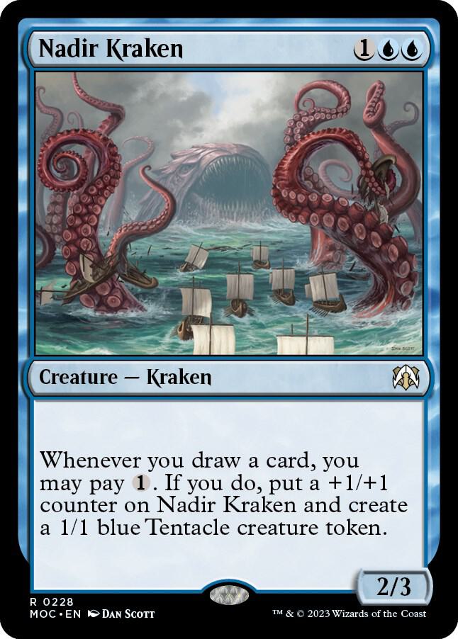 Nadir Kraken 228 (Commander: March of the Machine)  | Good Games Adelaide SA