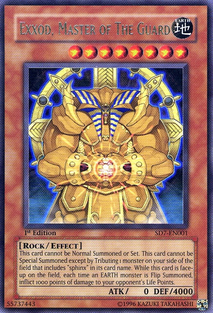 Exxod, Master of the Guard [SD7-EN001] Ultra Rare | Good Games Adelaide SA