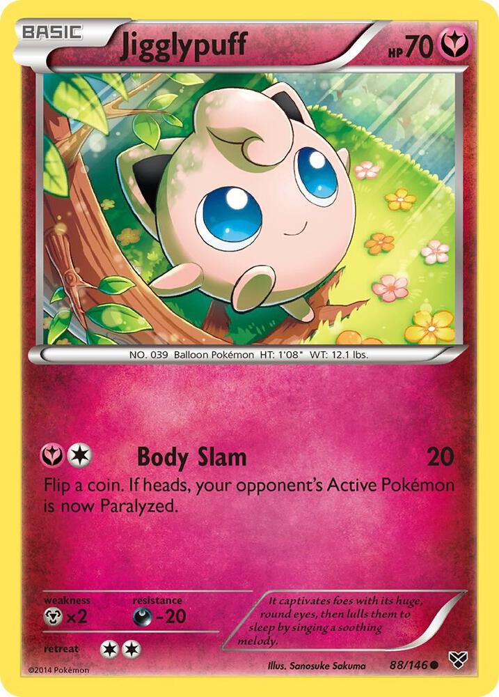 Jigglypuff 88 88/146 (XY Base Set)  | Good Games Adelaide SA