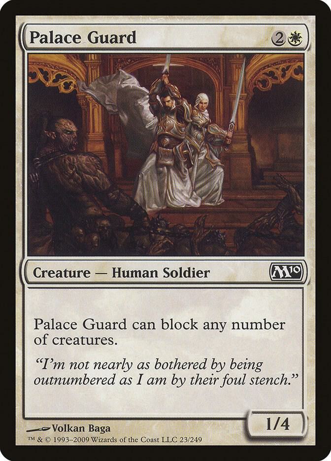 Palace Guard 23/249 (Magic 2010 (M10))  - Foil | Good Games Adelaide SA