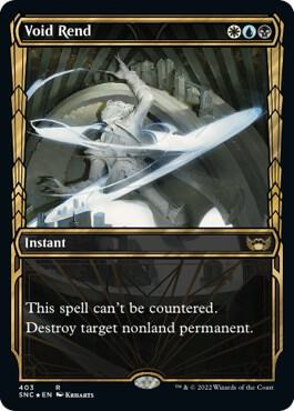 Void Rend Gilded Foil 403 (Streets of New Capenna)  - Foil | Good Games Adelaide SA