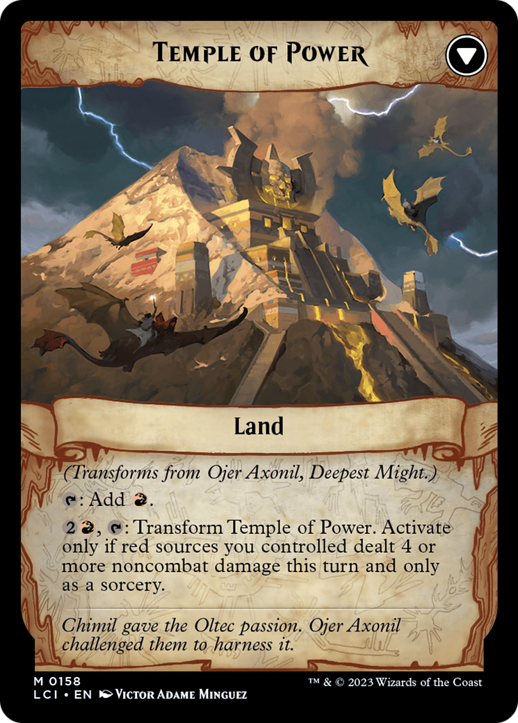 Ojer Axonil, Deepest Might // Temple of Power [The Lost Caverns of Ixalan] | Good Games Adelaide SA