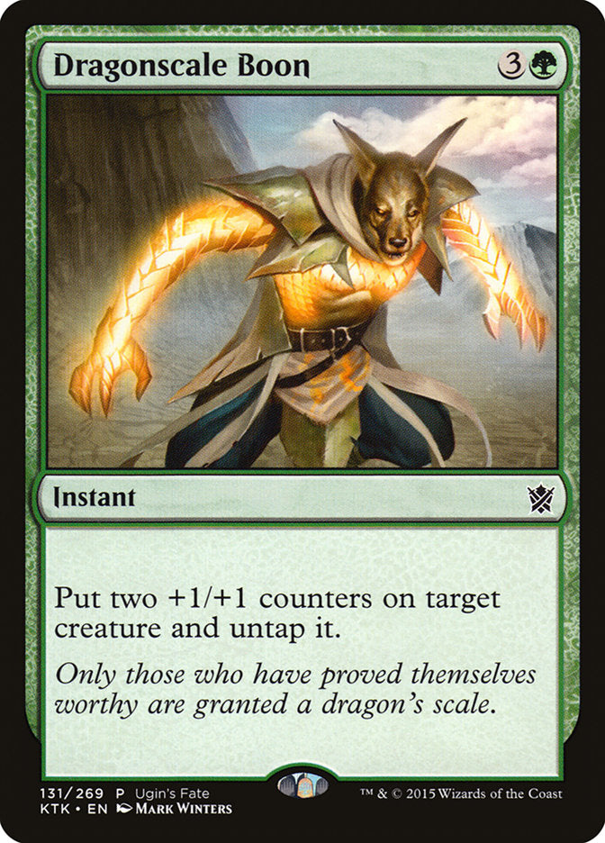 Dragonscale Boon (Promo) [Ugin's Fate] | Good Games Adelaide SA