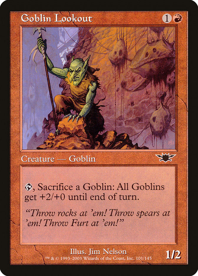 Goblin Lookout 101 (Legions)  - Foil | Good Games Adelaide SA