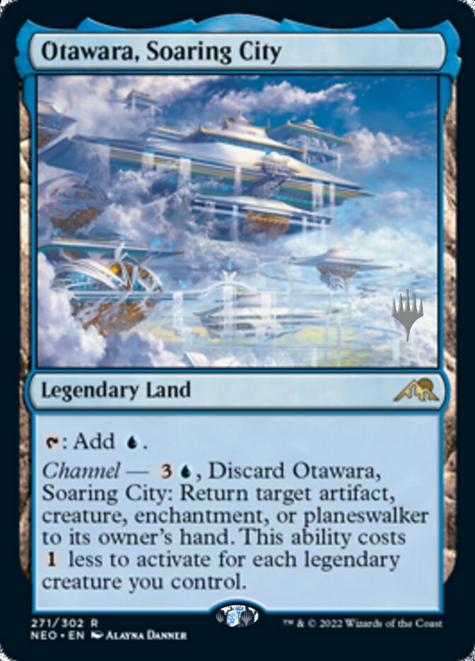 Otawara, Soaring City (Promo Pack) [Kamigawa: Neon Dynasty Promos] | Good Games Adelaide SA