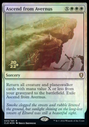 Ascend from Avernus [Commander Legends: Battle for Baldur's Gate Prerelease Promos] | Good Games Adelaide SA