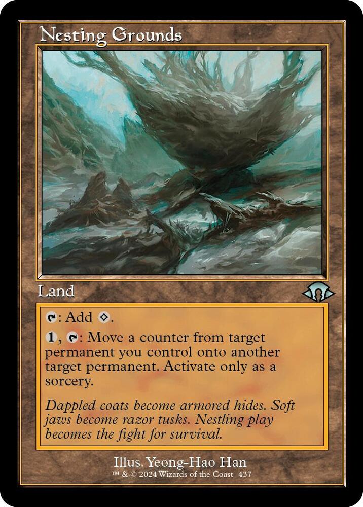 Nesting Grounds 437/319 (Modern Horizons 3)  - Retro Foil | Good Games Adelaide SA