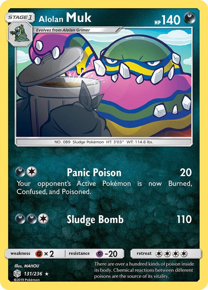 Alolan Muk 131/236 (SM - Cosmic Eclipse)  | Good Games Adelaide SA
