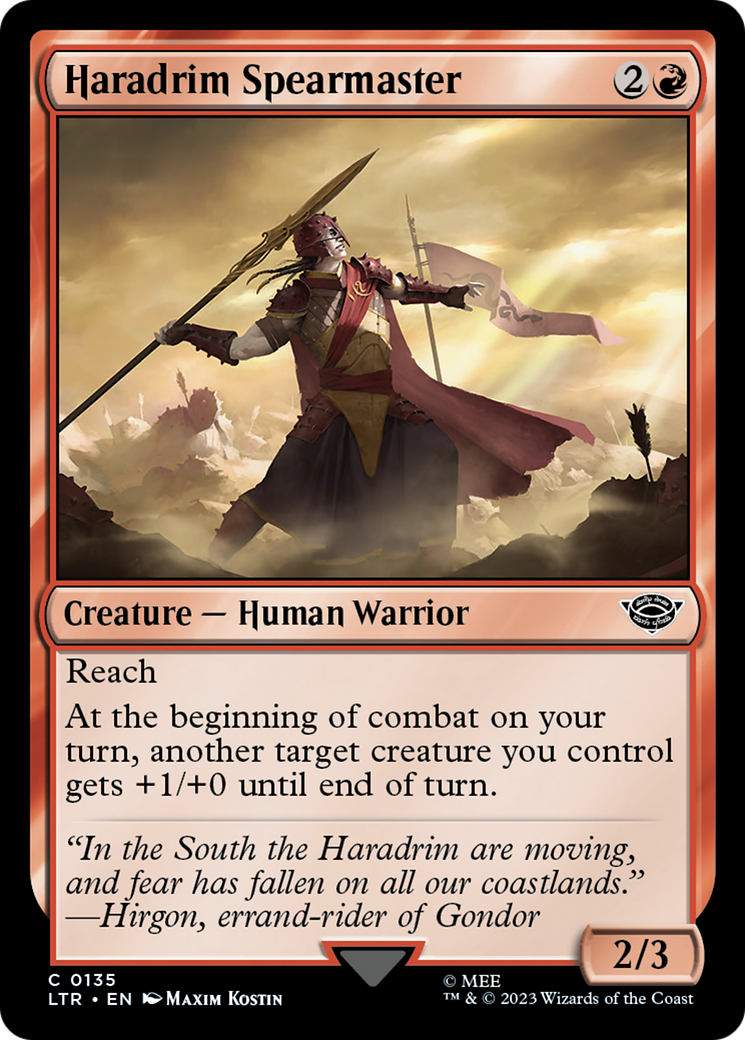 Haradrim Spearmaster [The Lord of the Rings: Tales of Middle-Earth] | Good Games Adelaide SA