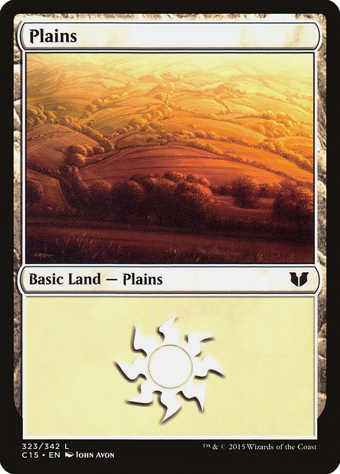 Plains (323) [Commander 2015] | Good Games Adelaide SA