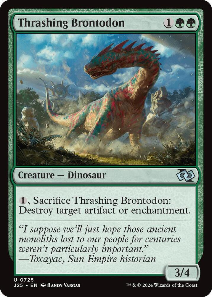 Thrashing Brontodon 725 (Foundations Jumpstart)  | Good Games Adelaide SA