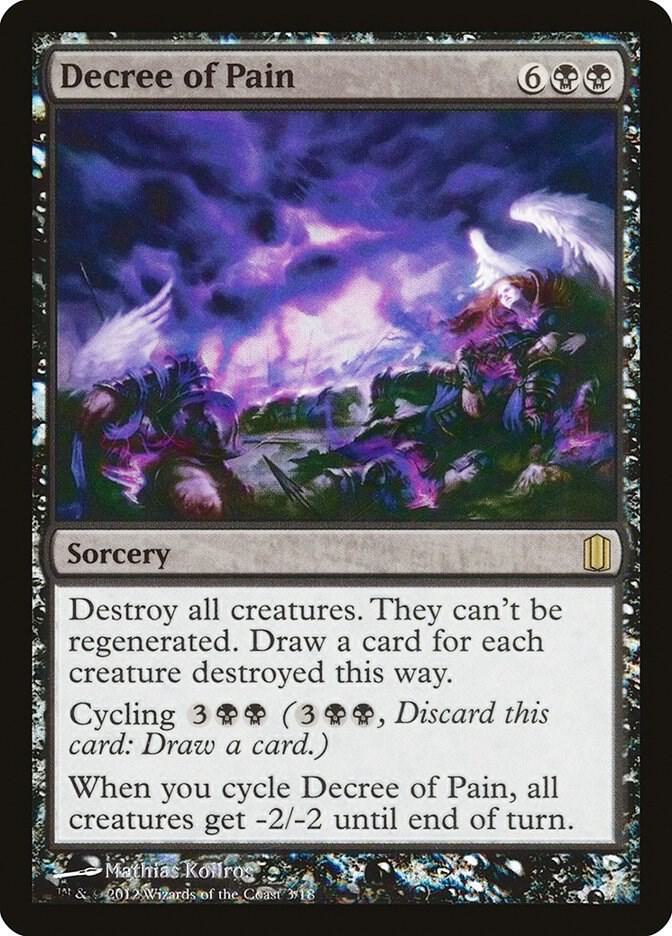 Decree of Pain 3 (Commander's Arsenal)  - Foil | Good Games Adelaide SA