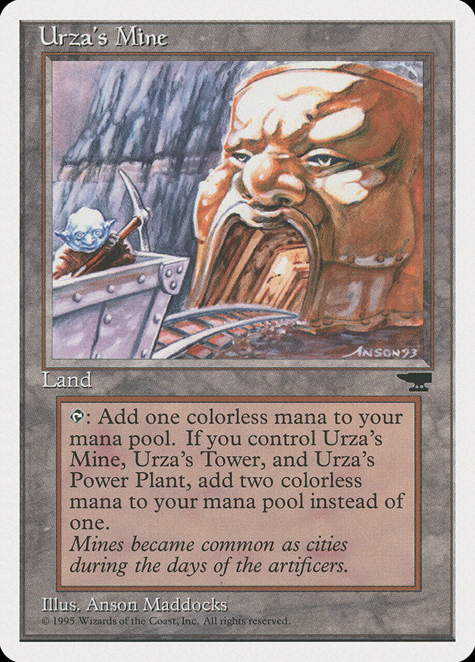 Urza's Mine (Mine Cart Entering Mouth) [Chronicles] | Good Games Adelaide SA