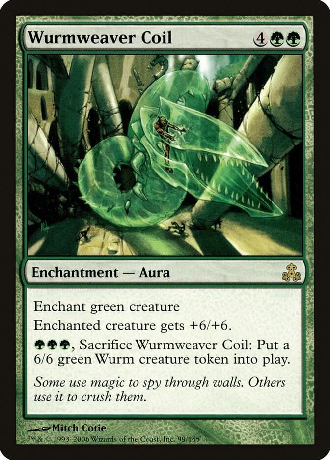 Wurmweaver Coil 99 (Guildpact)  - Foil | Good Games Adelaide SA