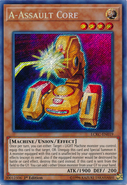 A-Assault Core [LCKC-EN019] Secret Rare | Good Games Adelaide SA