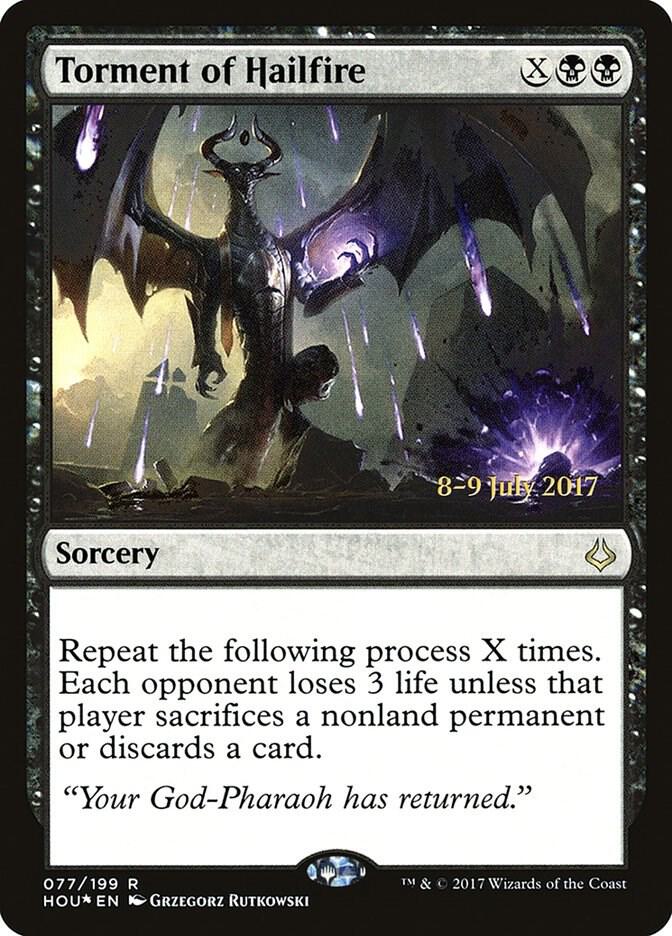 Torment of Hailfire 77 (Prerelease Cards)  - Foil | Good Games Adelaide SA