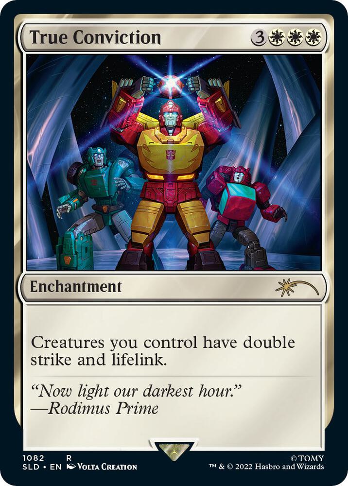 True Conviction 1082 (Secret Lair Drop Series)  - Foil | Good Games Adelaide SA