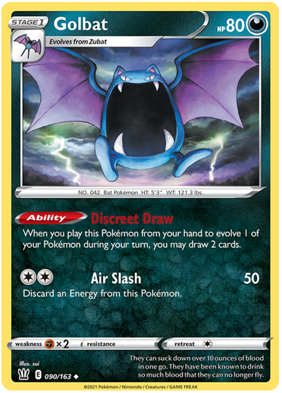 Golbat (090/163) [Sword & Shield: Battle Styles] | Good Games Adelaide SA