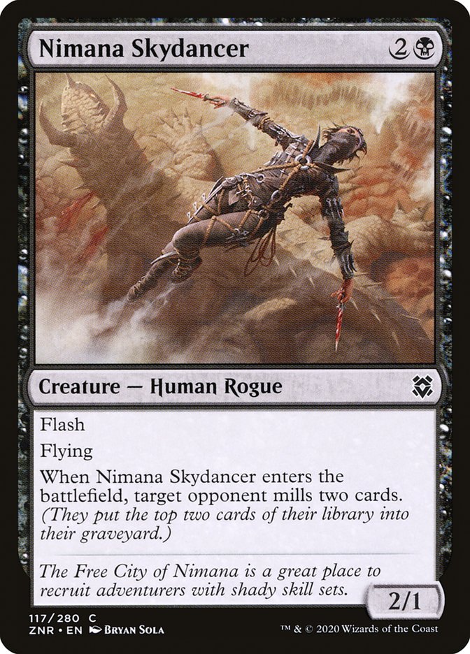 Nimana Skydancer 117 (Zendikar Rising)  | Good Games Adelaide SA