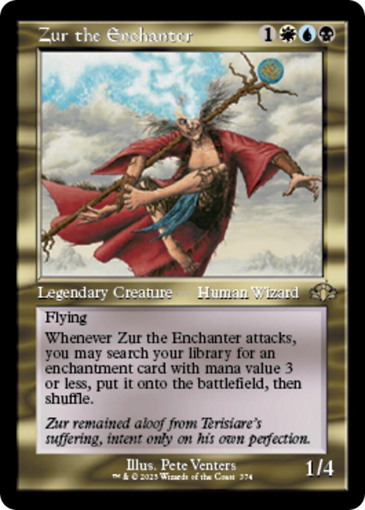 Zur the Enchanter Retro Frame 374 (Dominaria Remastered)  | Good Games Adelaide SA