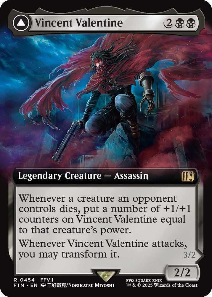 Vincent Valentine // Galian Beast 454 (FINAL FANTASY)  - Extended Art Foil | Good Games Adelaide SA