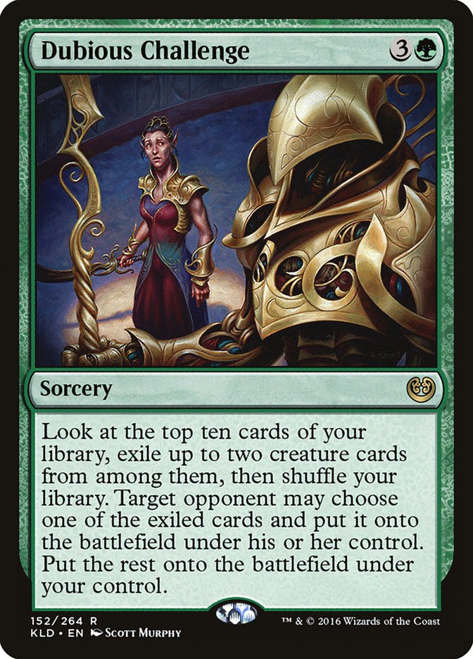 Dubious Challenge 152 (Kaladesh)  - Foil | Good Games Adelaide SA