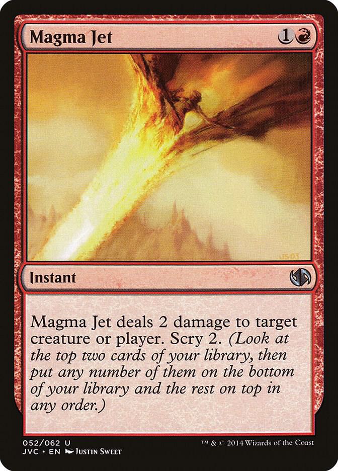Magma Jet 52 (Duel Decks: Anthology)  | Good Games Adelaide SA