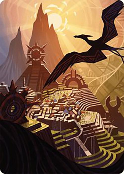 Plains Art Card 44 (Art Series: The Lost Caverns of Ixalan)  | Good Games Adelaide SA