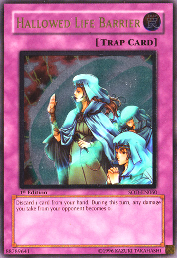 Hallowed Life Barrier [SOD-EN060] Ultimate Rare | Good Games Adelaide SA