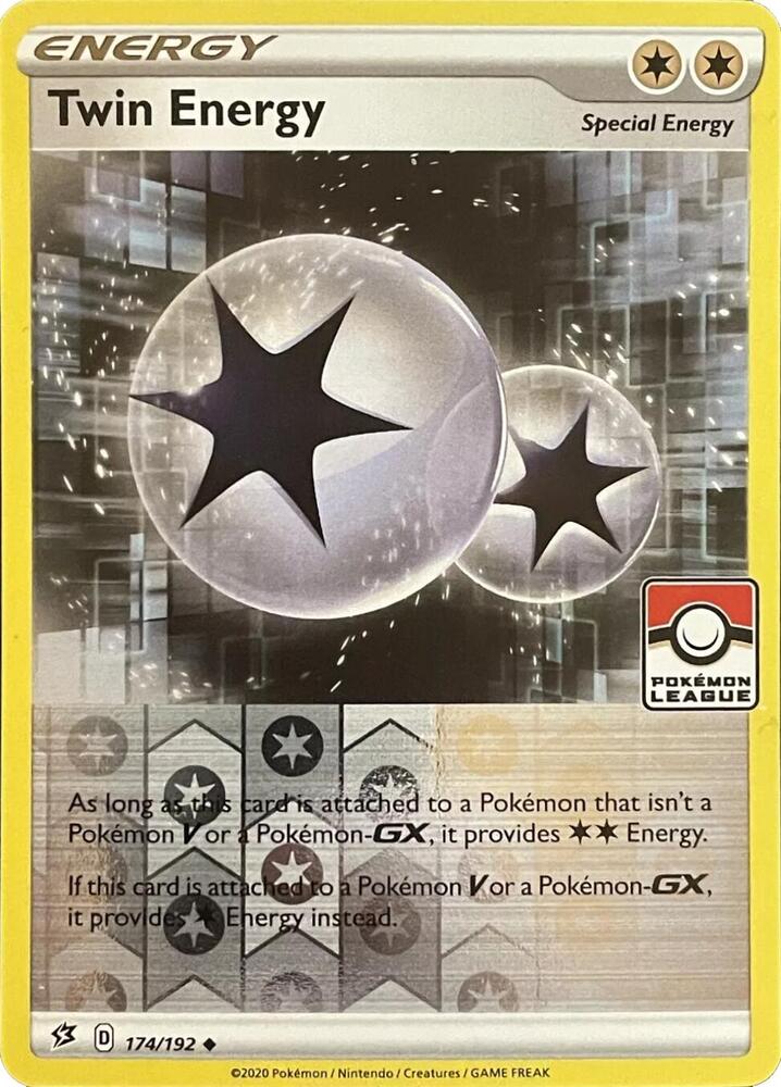 Twin Energy 174 192 174/192 (League & Championship Cards)  - Reverse Holofoil | Good Games Adelaide SA
