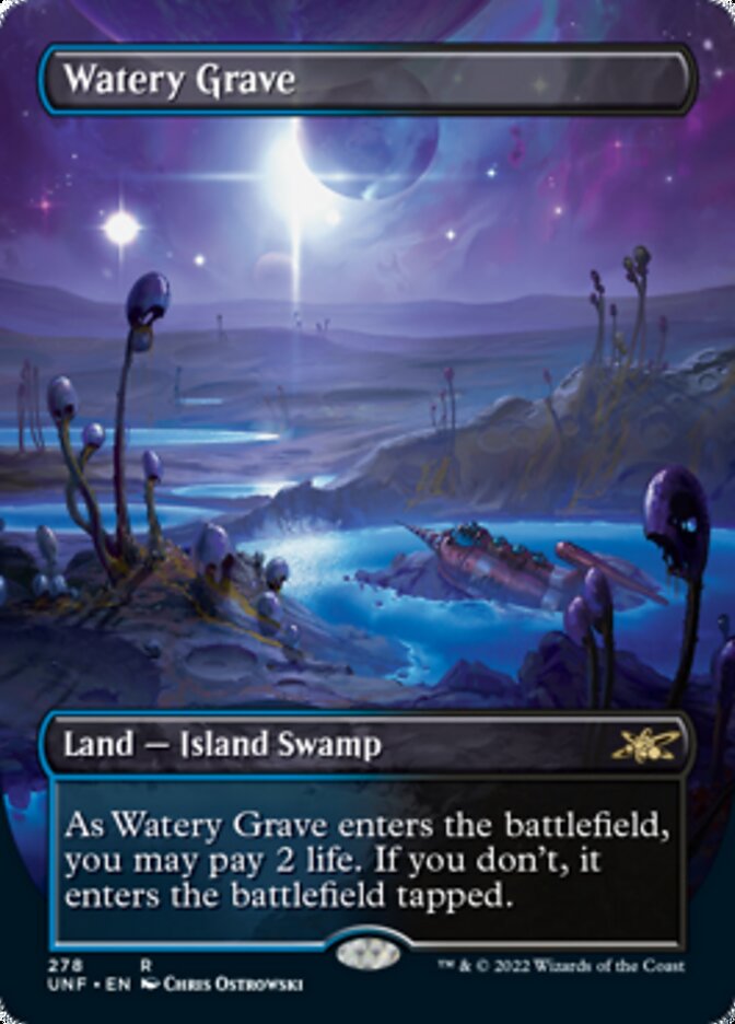 Watery Grave (Borderless) [Unfinity] | Good Games Adelaide SA