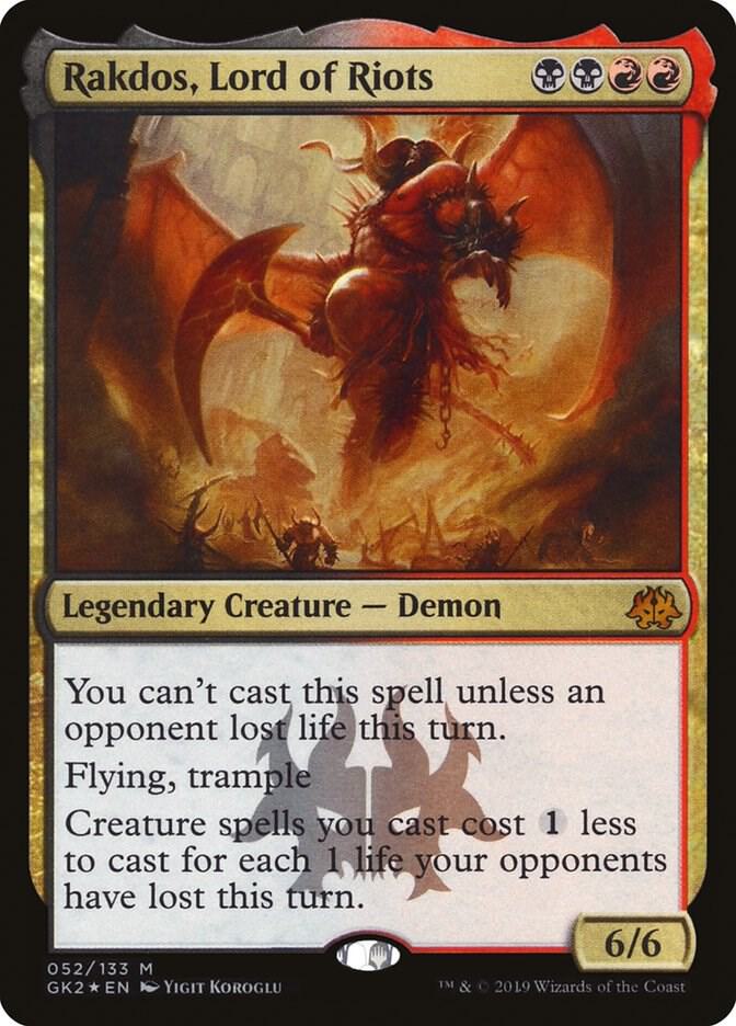 Rakdos, Lord of Riots 52 (Ravnica Allegiance: Guild Kits)  - Foil | Good Games Adelaide SA