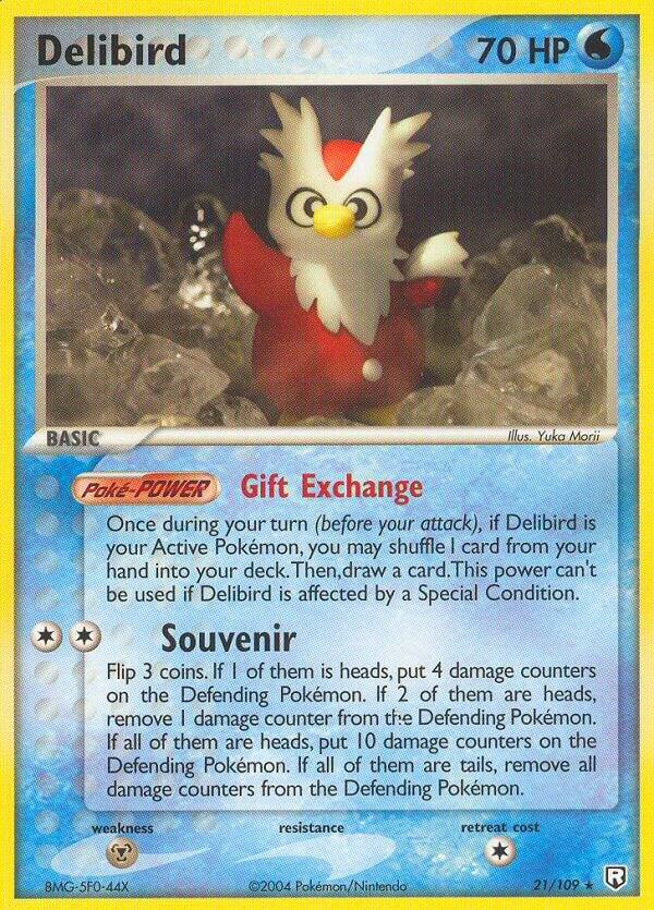 Delibird 21/109 (Team Rocket Returns)  | Good Games Adelaide SA
