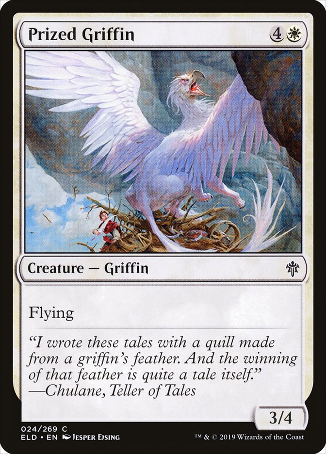 Prized Griffin [Throne of Eldraine] | Good Games Adelaide SA