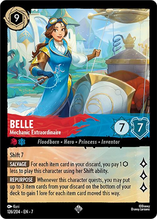 Belle Mechanic Extraordinaire 126/204 (Archazia's Island)  | Good Games Adelaide SA