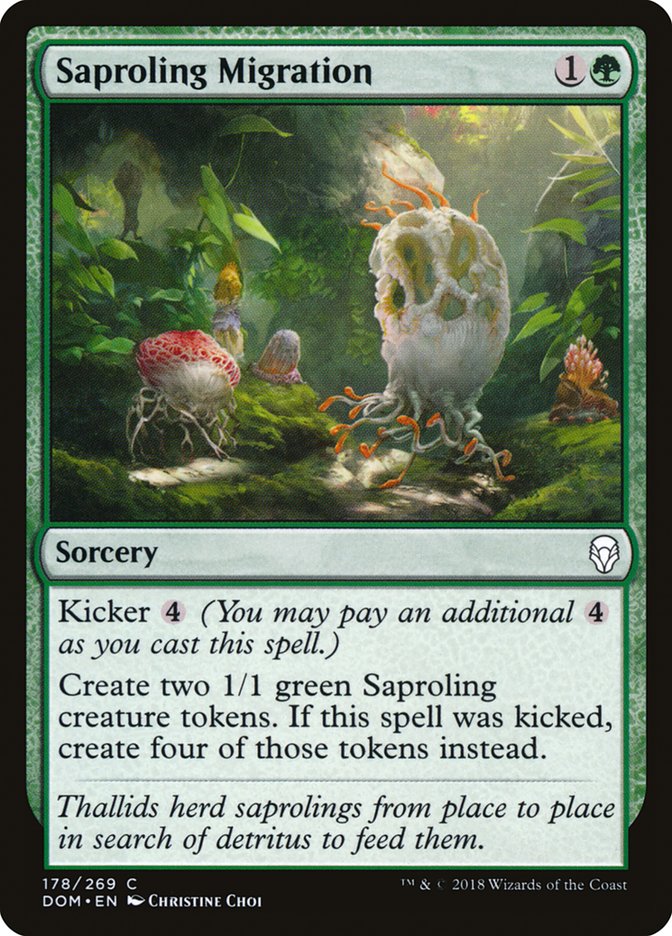 Saproling Migration [Dominaria] | Good Games Adelaide SA