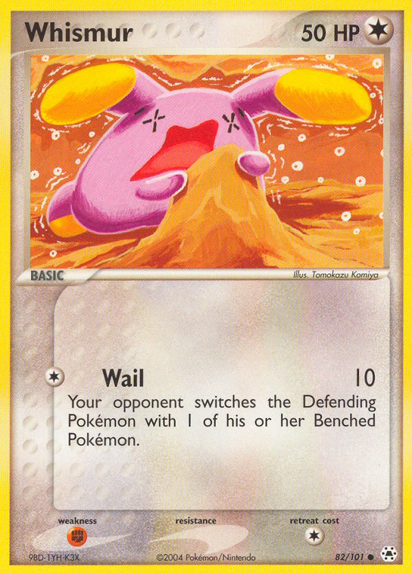 Whismur (82/101) [EX: Hidden Legends] | Good Games Adelaide SA
