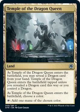 Temple of the Dragon Queen 260 (Adventures in the Forgotten Realms)  - Foil | Good Games Adelaide SA