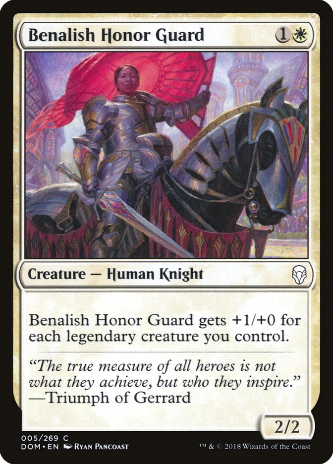 Benalish Honor Guard [Dominaria] | Good Games Adelaide SA