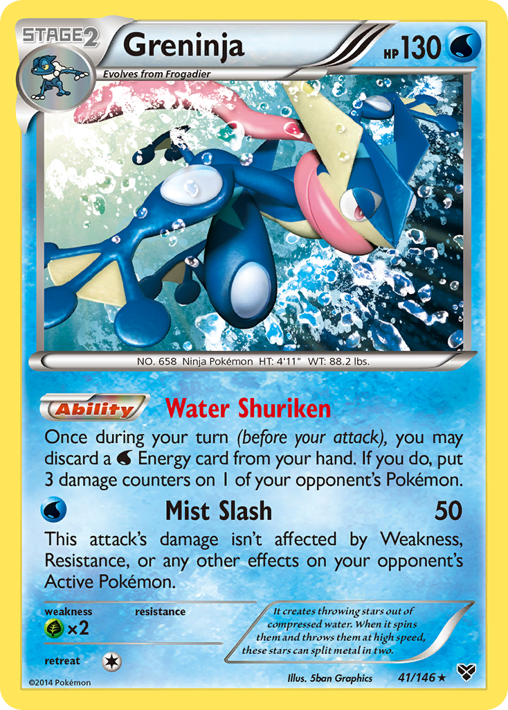 Greninja (41/146) [XY: Base Set] | Good Games Adelaide SA