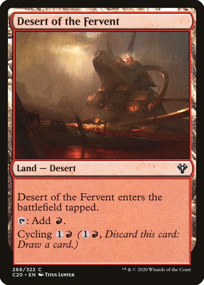 Desert of the Fervent [Commander 2020] | Good Games Adelaide SA