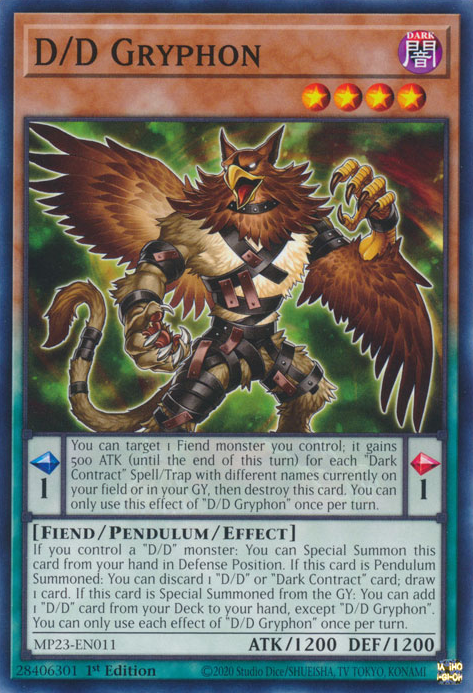D/D Gryphon [MP23-EN011] Common | Good Games Adelaide SA