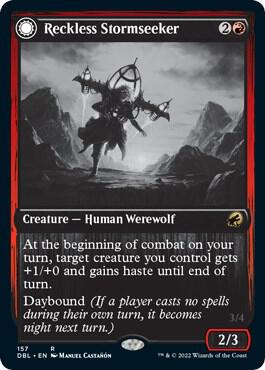 Reckless Stormseeker 157 (Innistrad: Double Feature)  | Good Games Adelaide SA
