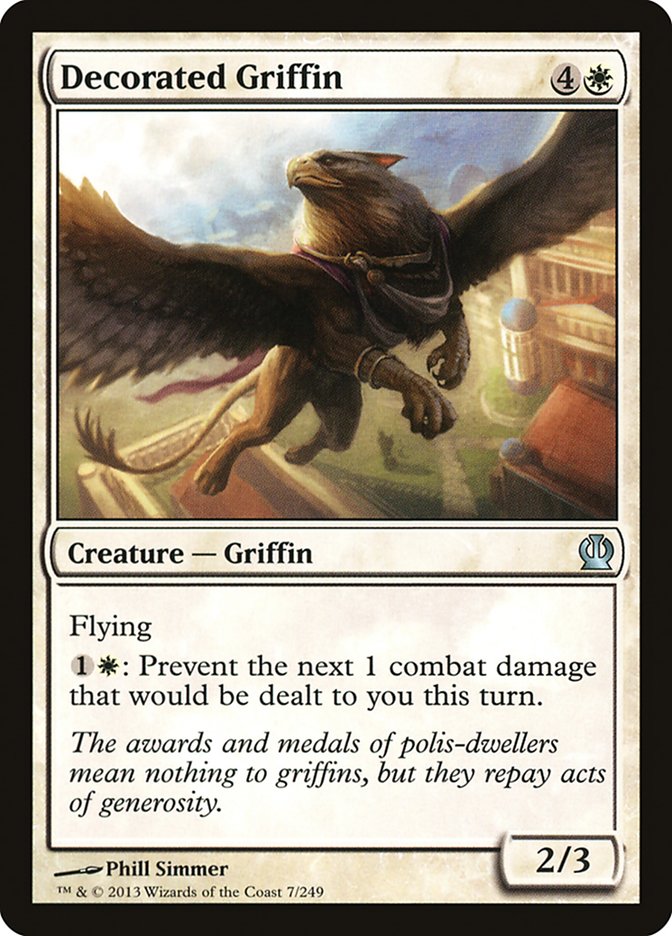 Decorated Griffin 7 (Theros)  - Foil | Good Games Adelaide SA