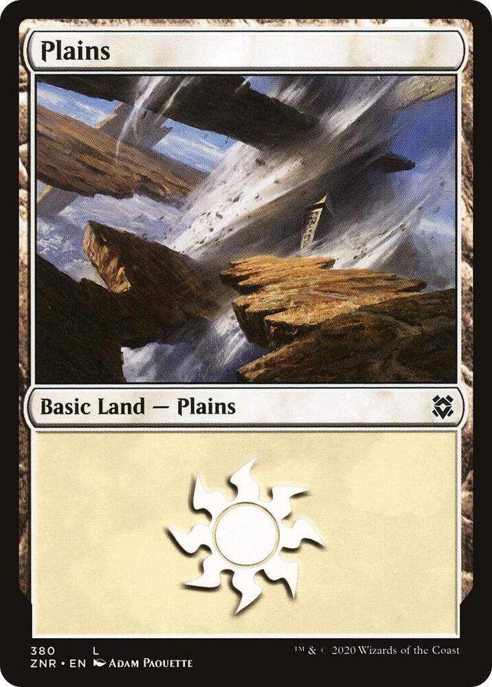 Plains 380 (Zendikar Rising)  | Good Games Adelaide SA