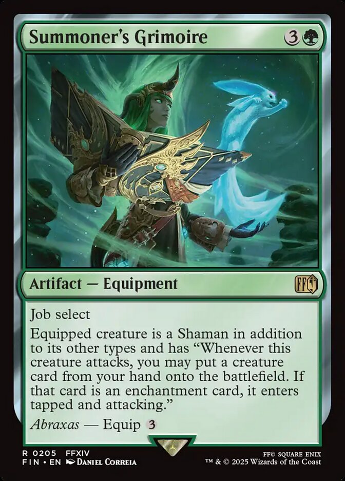 Summoner's Grimoire 205 (FINAL FANTASY)  - Foil | Good Games Adelaide SA
