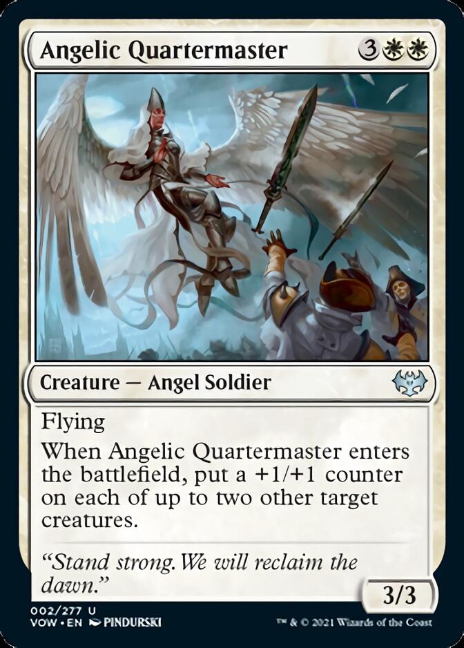 Angelic Quartermaster [Innistrad: Crimson Vow] | Good Games Adelaide SA
