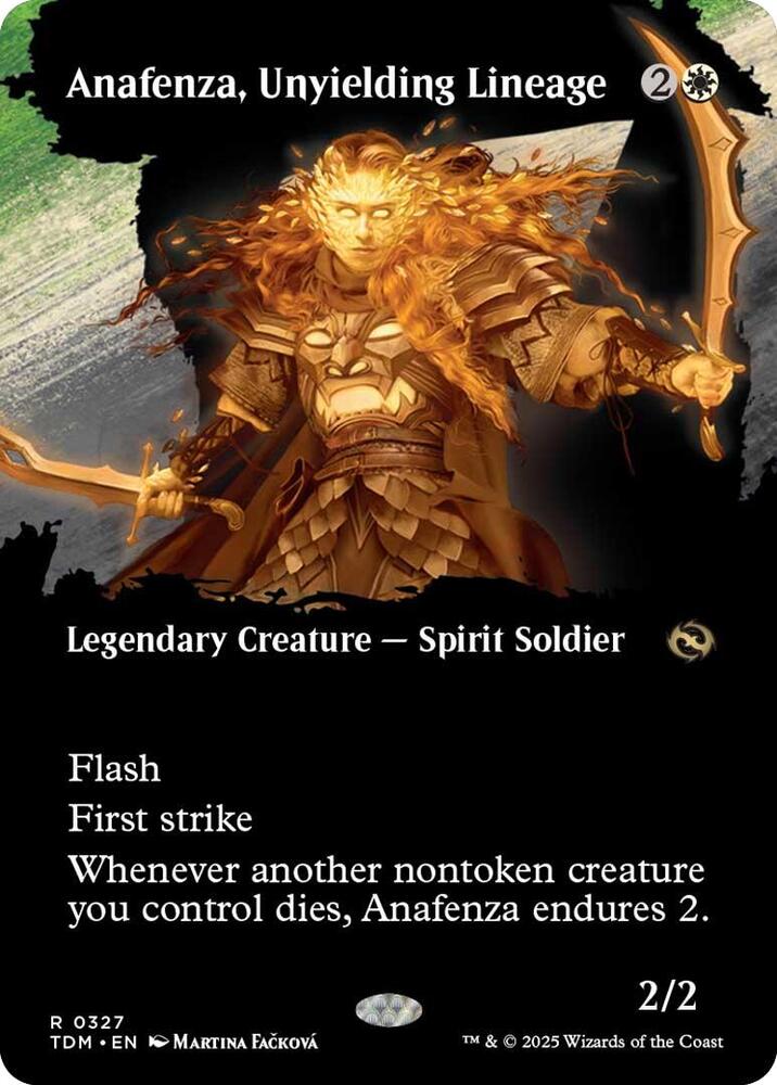Anafenza, Unyielding Lineage 327 (Tarkir: Dragonstorm)  - Foil | Good Games Adelaide SA