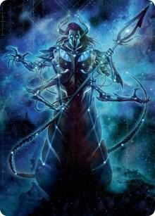 Heliod the Warped Eclipse Art Card 60 (Art Series: March of the Machine)  | Good Games Adelaide SA