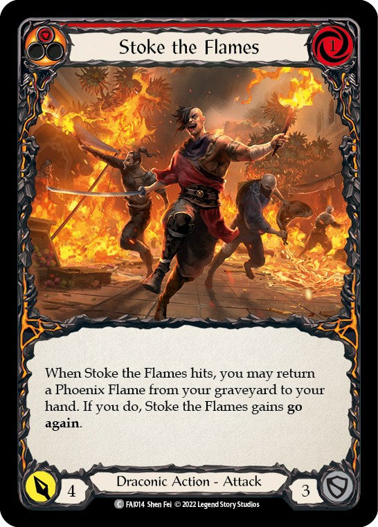 Stoke the Flames [FAI014] (Uprising Fai Blitz Deck) | Good Games Adelaide SA